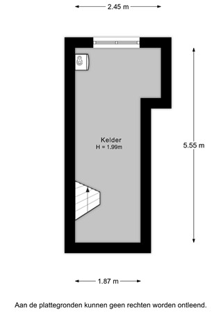 Floorplan - Oude Raadhuislaan 27A, 3054 NM Rotterdam